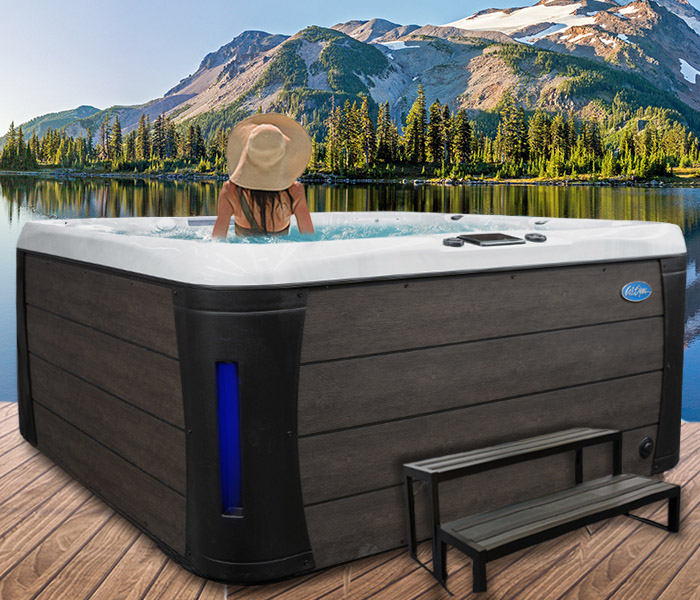 Calspas hot tub being used in a family setting - hot tubs spas for sale Tulare